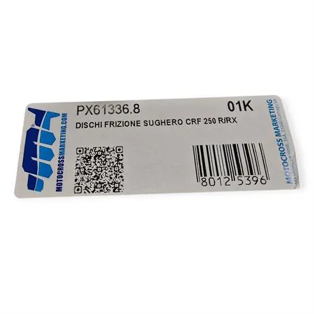 PX61336.8 Dischi frizione sughero F.C.C. PX613368 per Honda CRF 250 R 2008-2009, CRF 250 R 2011-2017 e CRF 250 X 2004-2018