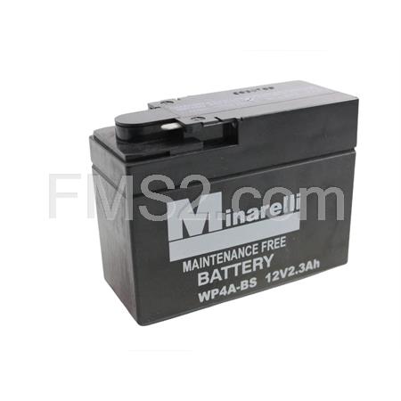 Batteria Minarelli YTR4A-BS, 12 Volt - 2.3 Ah - 2.3 Ah, tipo MF, ricambio 0012360