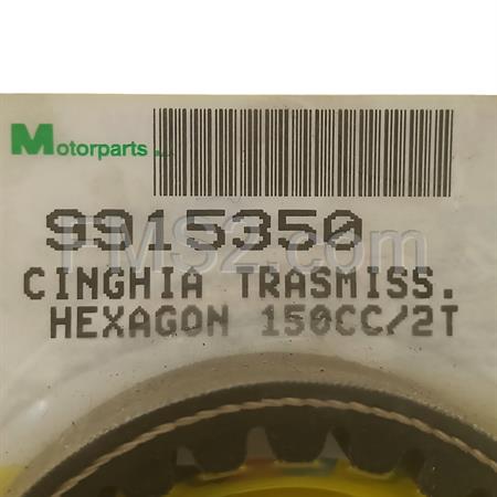 Cinghia di trasmissione per Piaggio hexagon, ricambio 9915350