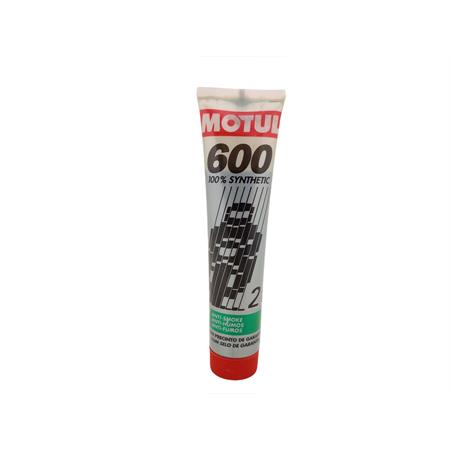 Olio Motul 600 2t 100% sintetico in tubetto, ricambio 003076