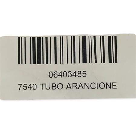 Tubo freno aeronautico Allegri in treccia metallica con rivestimento in pvc di colore arancione per impianti freno venduto al decimetro (Motorquality), ricambio 06403485