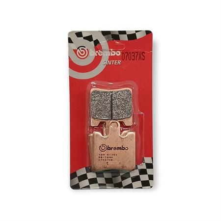 Pastiglie freno BREMBO anteriori sinterizzate, ricambio 07037XS