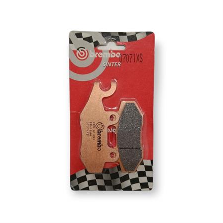 Pastiglie freno BREMBO anteriori sinterizzate dx, ricambio 07071XS