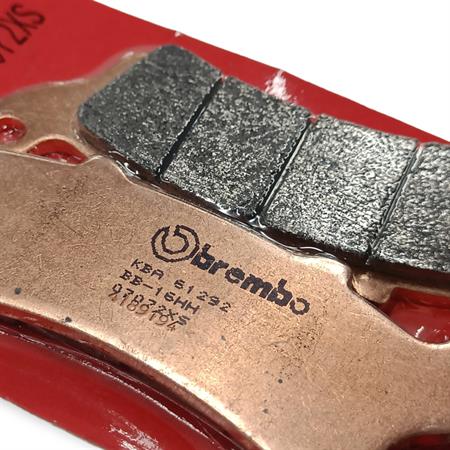Pastiglie freno Brembo anteriori sinterizzate, ricambio 07072XS