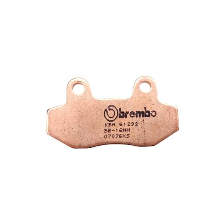 Pastiglie freno BREMBO anteriori sinterizzate, ricambio 07076XS