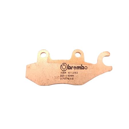 Pastiglie freno BREMBO anteriori sinterizzate, ricambio 07076XS