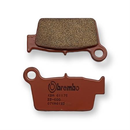 Pastiglie freno BREMBO posteriori sinterizzate, ricambio 07YA41SD