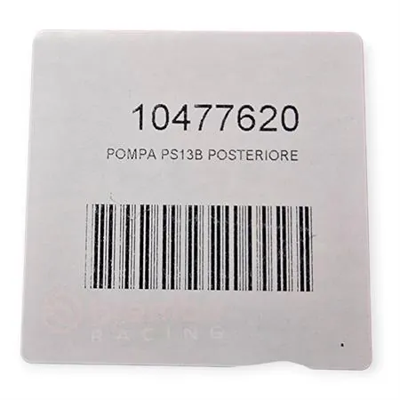 10477620 Pompa freno posteriore Brembo PS 13 B mm nero – Entrata laterale 90°, interasse 40 mm