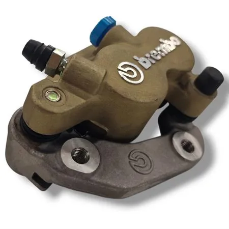 22520030 Pinza freno Brembo anteriore flottante serie oro per Husqvarna SMS/SMR/SM/WR/WRE/TC/CR/TE con 2 Pistoncini Ø 28 mm e interasse di fissaggio 60 mm