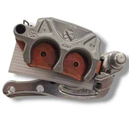 22A36013 Pinza freno Brembo anteriore flottante silver 2 pistoncini Ø 24 mm con interasse di fissaggio 90 mm per enduro/cross/motard KTM, Gas Gas, Husqvarna, Sherco, Husaberg