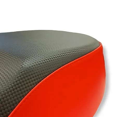 Sella biposto Booster spirit fino al 2203 di colore nera arancione (Nisa Selle), ricambio 0333BCNA