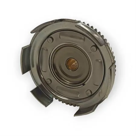 CP0002 Campana frizione Newfren Z22-63 denti elicoidali con parastrappi per montaggio motori Piaggio Vespa e Ape 50 cc