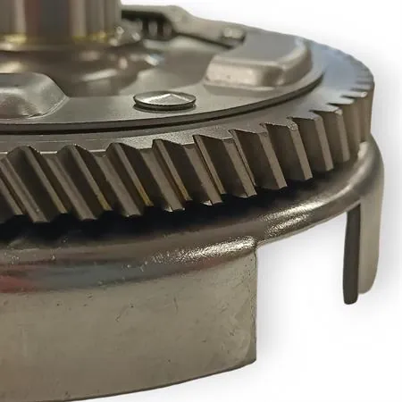 CP0002 Campana frizione Newfren Z22-63 denti elicoidali con parastrappi per montaggio motori Piaggio Vespa e Ape 50 cc