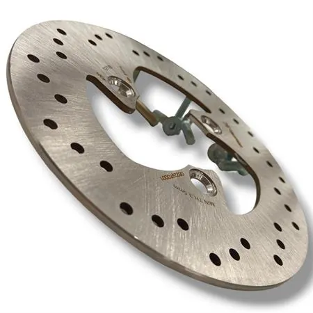 Disco freno in acciaio con diametro 190 mm per montaggio anteriore e posteriore su scooter Malaguti, Aprilia, Gilera, Piaggio, Peugeot, ricambio DF4001A