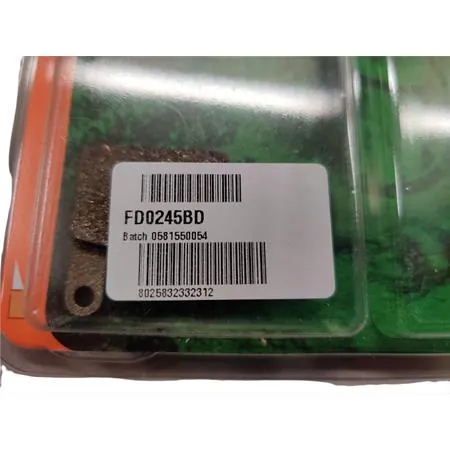 FD0245BD Pastiglie freno Newfren versione offroad dirt con mescola semimetallica