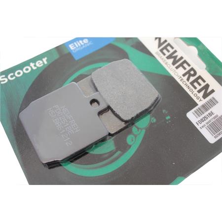 Pastiglie freno Newfren (pasticche), scooter elite, ricambio FD0251BE