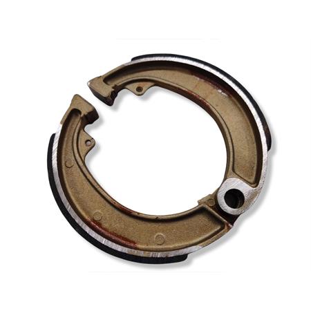 Ganasce freni a tamburo NEWFREN GF0149 anteriori e posteriori per Lambretta Innocenti J50  50 cc, ricambio FERGF0149