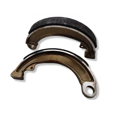 Ganasce freni a tamburo NEWFREN GF0149 anteriori e posteriori per Lambretta Innocenti J50  50 cc, ricambio FERGF0149