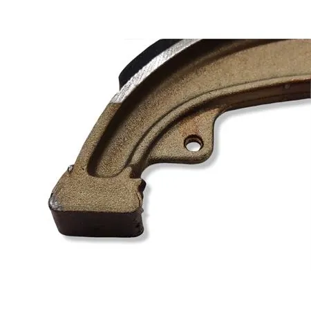 Ganasce freni a tamburo NEWFREN GF0149 anteriori e posteriori per Lambretta Innocenti J50  50 cc, ricambio FERGF0149