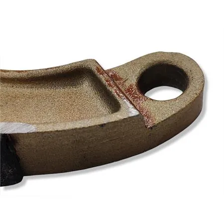 Ganasce freni a tamburo NEWFREN GF0149 anteriori e posteriori per Lambretta Innocenti J50  50 cc, ricambio FERGF0149