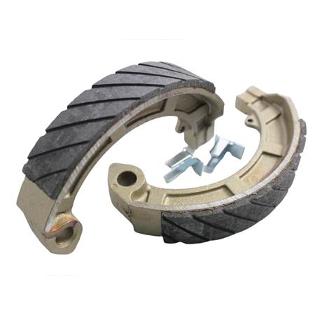 Ganasce freni a tamburo anteriori/posteriori Newfren, antiacqua, per Vespa PK, per Vespa PK50-125 e Vespa PX 125-150-200, ricambio GF0128F