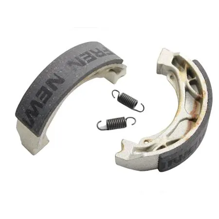 Ganasce freni a tamburo anteriori/posteriori Newfren, per scooter con motore Minarelli orizzontale aria e liquido, ricambio GF0255