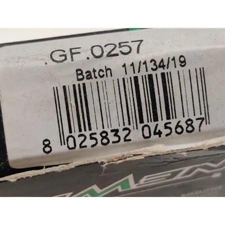 GF0257 Ganasce freni a tamburo anteriore e posteriore Newfren per scooter Piaggio free e zip 1°serie