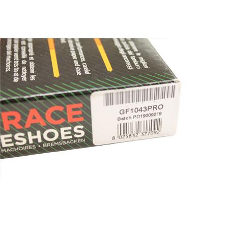 Ganasce freno prorace, ricambio GF1043PRO