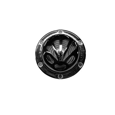 Clacson Olympia 6 Volt in corrente alternata colore cromato per Piaggio Vespa 150, VBA, VBB, Vespa 160 GS, Ape 150, ricambio 1089840EC