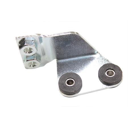 Supporto staffa fissaggio centralina elettronica completa di gommini per Piaggio Vespa PX 125, 150, 200 E senza avviamento elettrico (Olympia), ricambio 1164844