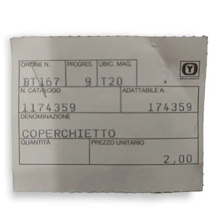 1174359 Coperchietto (Olympia)