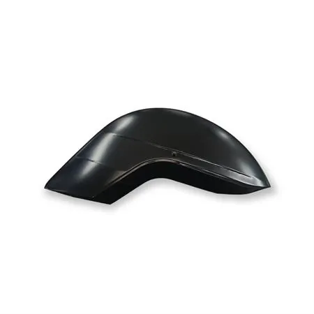 1177497 Parafango anteriore Faco in lamiera verniciato fondo nero per Piaggio Vespa PX 125, 150 e 200 prodotti fino alla serie Arcobaleno freno a tamburo