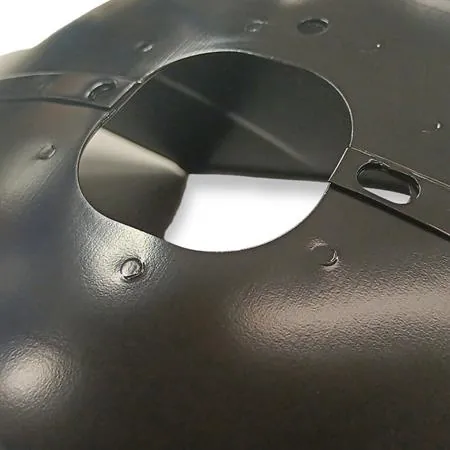 1177497 Parafango anteriore Faco in lamiera verniciato fondo nero per Piaggio Vespa PX 125, 150 e 200 prodotti fino alla serie Arcobaleno freno a tamburo
