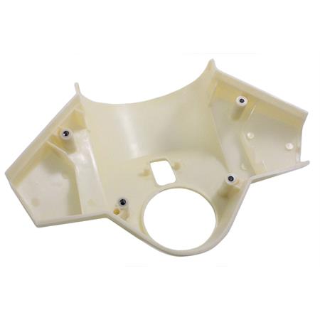 Coperchio copri manubrio in plastica di colore grezzo da verniciare per Piaggio Vespa PK 50 e PK 50 s - PK 125 - PK 125 s (Olympia), ricambio 1178933