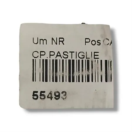 pastiglie freno Olympia (pasticche), anteriori per scooter Malaguti F10 prima serie, con pinza flottante, ricambio 55493