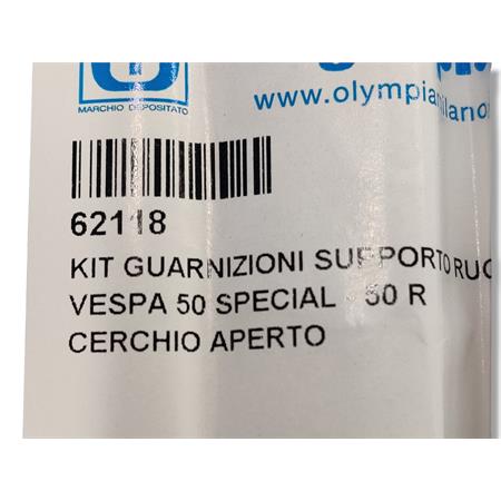 Guarnizione supp.ruota, ricambio 62118