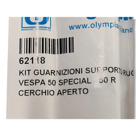 Guarnizione supp.ruota, ricambio 62118
