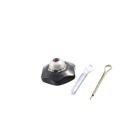 Kit chiusura serbatoio olympia completo di perno e coppiglia e pomolo chiusura tappo serbatoio Piaggio Vespa 50-125 Primavera-125 ET3, ricambio 71404C