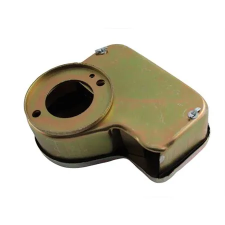 71905 Scatola depuratore filtro aria in metallo (Olympia) tipo originale per carburatore Dell'Orto shbc 19-19 montato sulla Piaggio Vespa 125 primavera