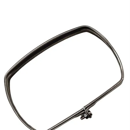 Cornice contorno fanale anteriore in acciaio spazzolato lucido per manubrio Piaggio Vespa 50 special (OLYMPIA)