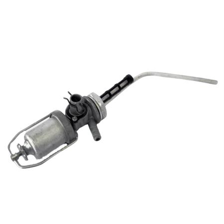 Rubinetto benzina Vespa completo di bicchierino decantatore in metallo per vecchi modelli, ricambio 80235