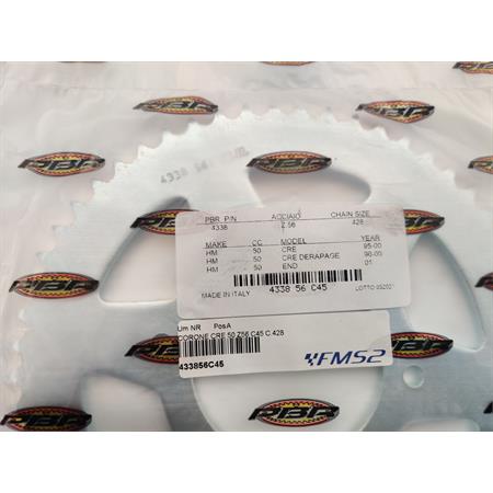Corone cre 50 z56 c45 c.428, ricambio 433856C45
