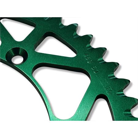 Corone kawasaki z50 ergal verde, ricambio 48950L7