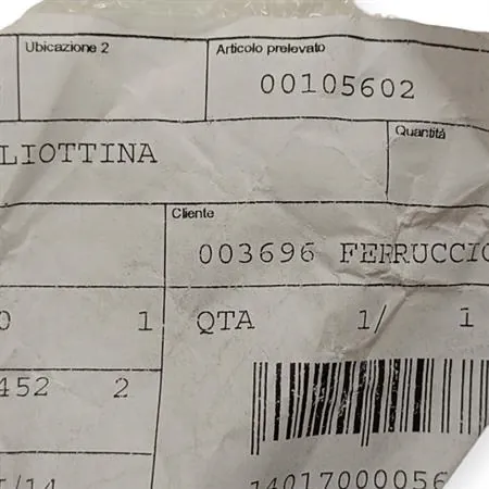 Molla ghigliottina, ricambio 00105602