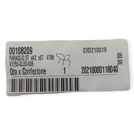 Paraolio 27 per 42 per 7, ricambio 00108209