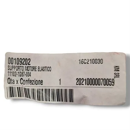Supporto motore elastico Kymco 00109202 | Ricambio originale per scooter e maxi scooter | Compatibilità Kymco 11102-1g87-004