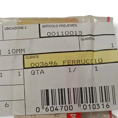 00110015 Gabbia a rulli 10mm