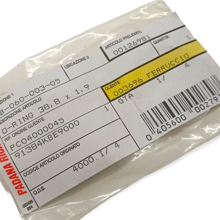 O-ring 38.8 per 1.9, ricambio 00126981