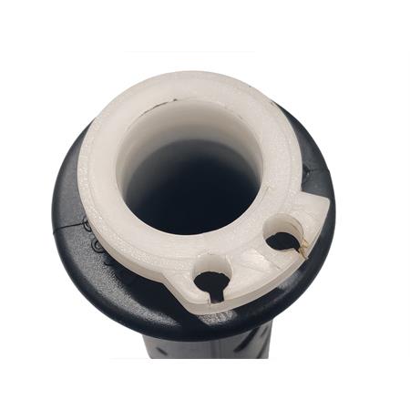 Manopola acceleratore destra in gomma nera originale per maxi scooter Kymco 250, 300, 400, 500 e 700 cc 4 tempi, ricambio 00152041