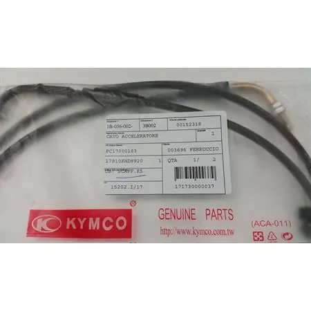 Cavo acceleratore, ricambio 00152318